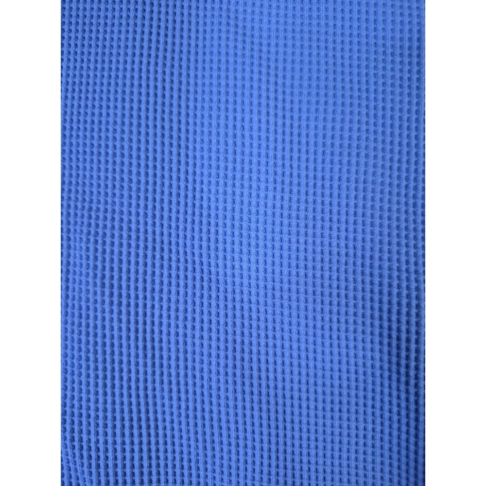 Air Jordan Waffle Knit Shirt Mens Size 2XL Light Blue Pullover Y2K Grail Nike - Picture 5 of 13